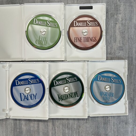 Danielle Steel's DVD Daddy, Kaleidoscope, No Greater Love Lot Of 5 - Picture 6 of 6